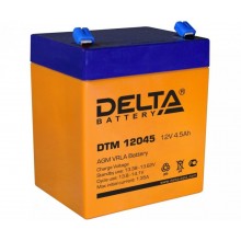 DELTA DTM 12045 аккумулятор 12 В, 4.5Ач