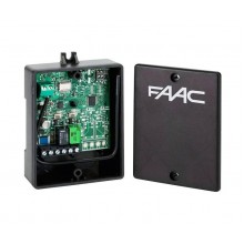 FAAC Радиоприемник 2-канальный внешний универсальный XR 433 МГц с кодировкой SLH или RC (787752)